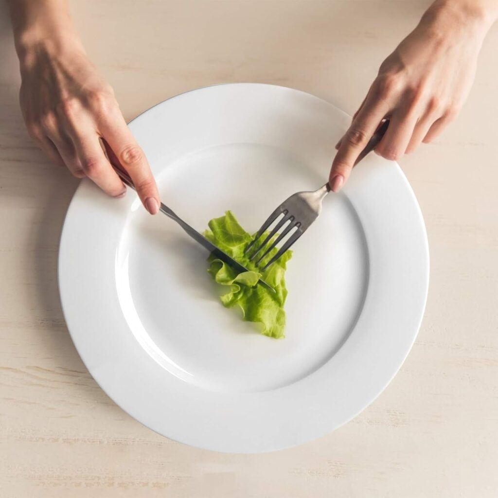 Plain White Plate Set