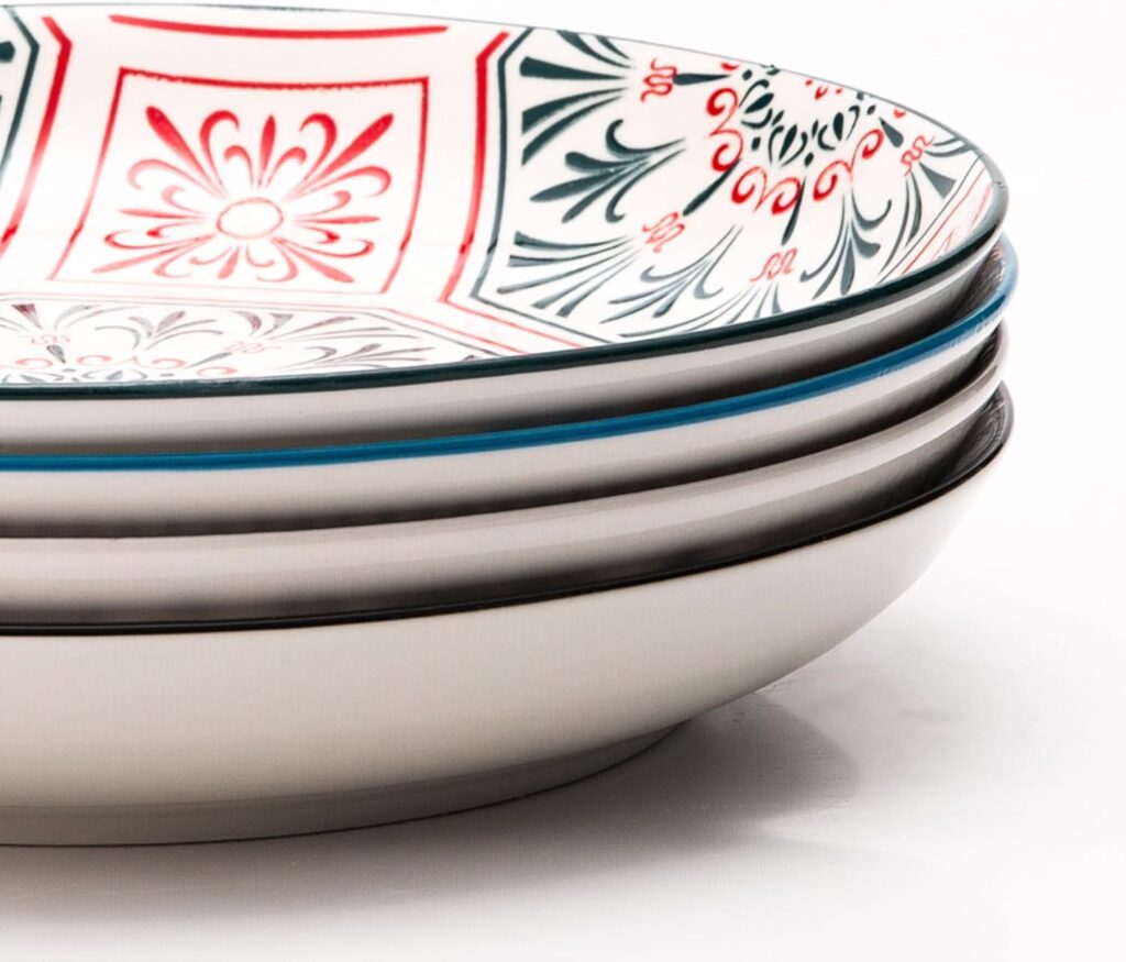 Embossed Pattern Plate Set